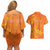 Personalized Netherlands Queen's Day Couples Matching Off Shoulder Short Dress and Hawaiian Shirt Koninginnedag Royal Crown