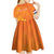 Personalized Netherlands Queen's Day Kid Short Sleeve Dress Koninginnedag Royal Crown