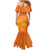 Personalized Netherlands Queen's Day Mermaid Dress Koninginnedag Royal Crown