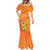 Personalized Netherlands Queen's Day Mermaid Dress Koninginnedag Royal Crown