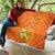 Personalized Netherlands Queen's Day Quilt Koninginnedag Royal Crown