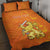 Personalized Netherlands Queen's Day Quilt Bed Set Koninginnedag Royal Crown