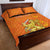 Personalized Netherlands Queen's Day Quilt Bed Set Koninginnedag Royal Crown