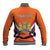 Personalized Netherlands King's Day Baseball Jacket Koningsdag Lion King With Crown