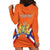 Personalized Netherlands King's Day Hoodie Dress Koningsdag Lion King With Crown