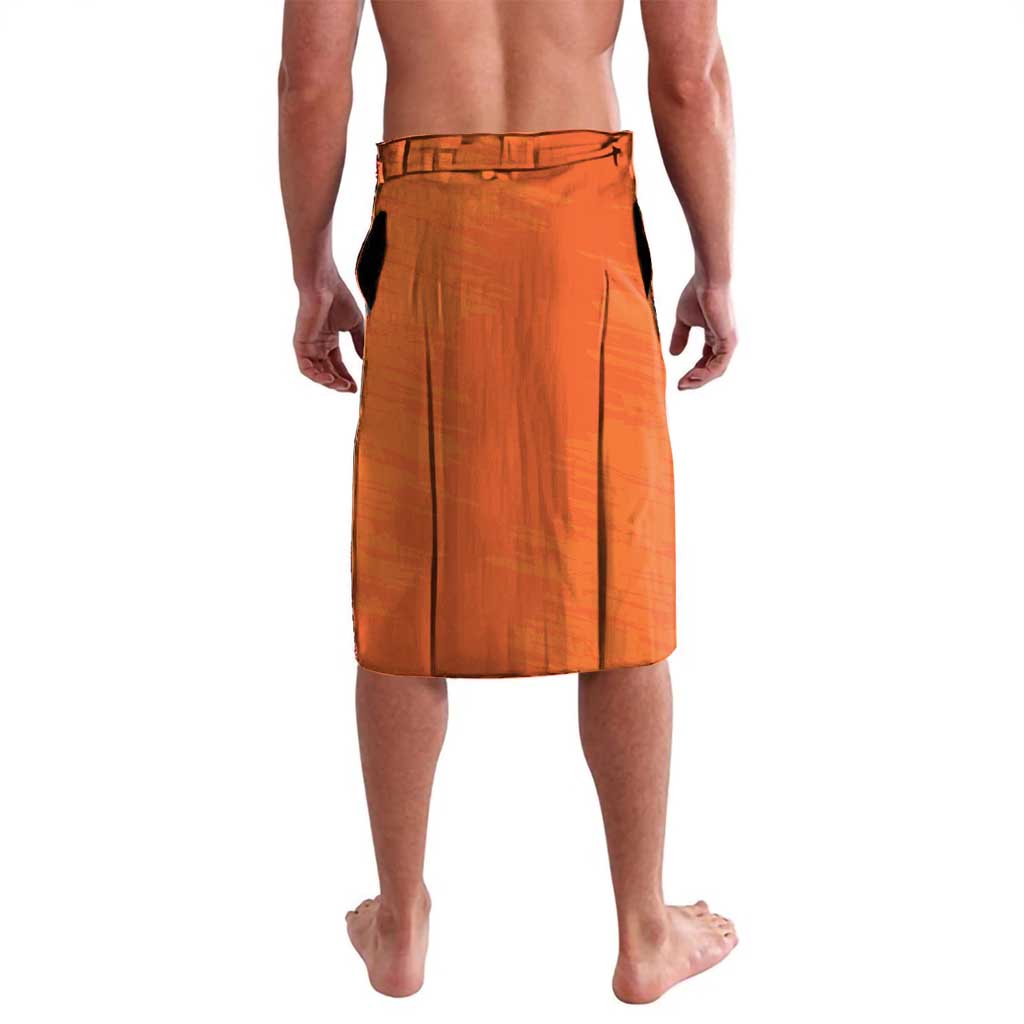 Personalized Netherlands King's Day Lavalava Koningsdag Lion King With Crown