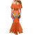 Personalized Netherlands King's Day Mermaid Dress Koningsdag Lion King With Crown