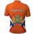 Personalized Netherlands King's Day Polo Shirt Koningsdag Lion King With Crown