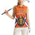 Personalized Netherlands King's Day Women Sleeveless Polo Shirt Koningsdag Lion King With Crown