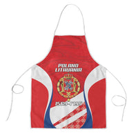 Poland-Lithuania Apron Heraldic Eagle and Vytis Historical