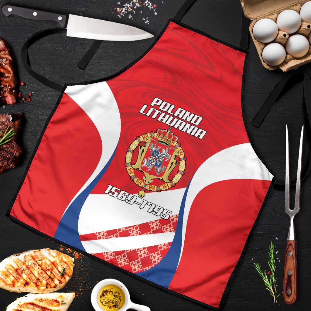 Poland-Lithuania Apron Heraldic Eagle and Vytis Historical