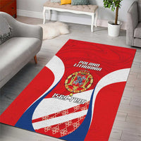 Poland-Lithuania Area Rug Heraldic Eagle and Vytis Historical