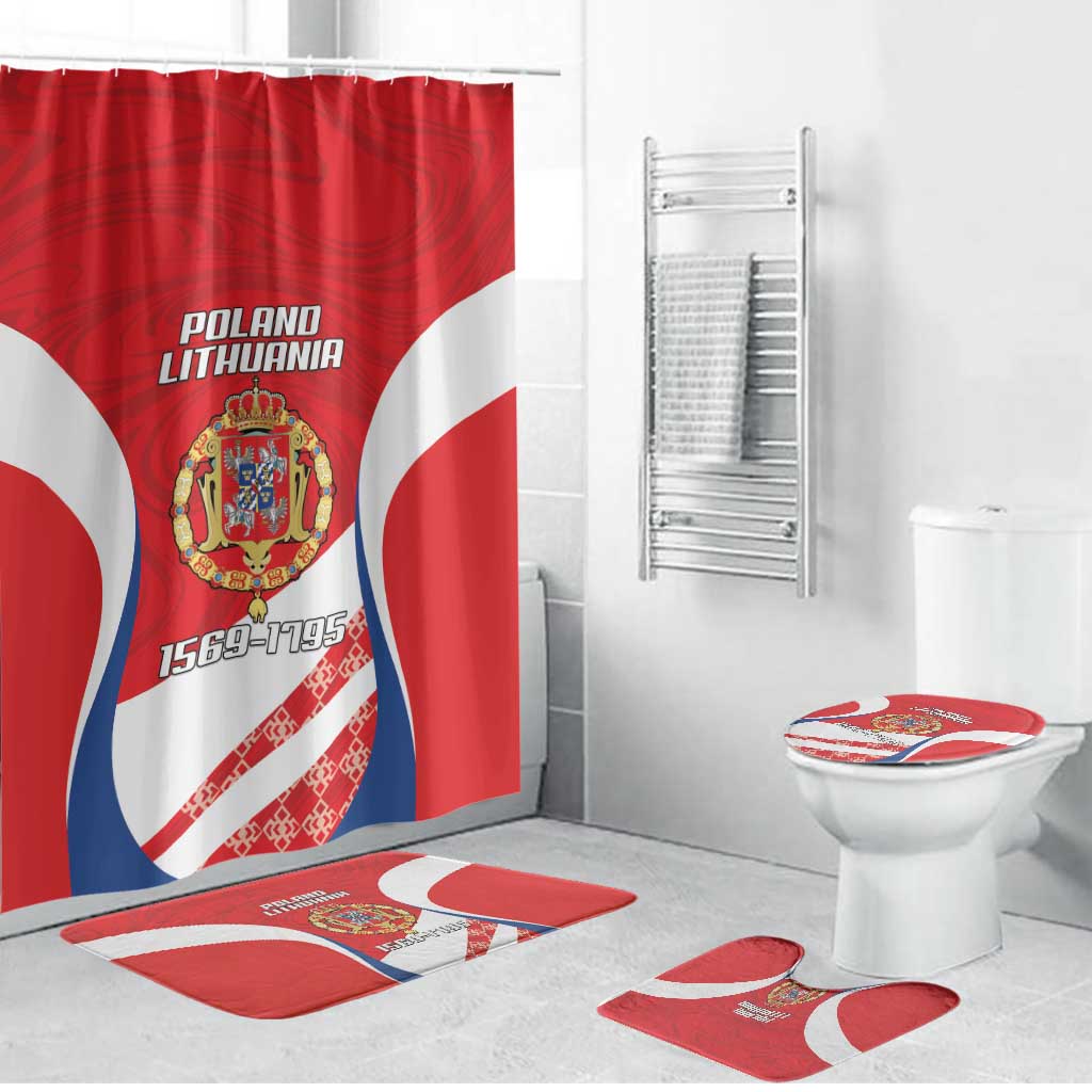 Poland-Lithuania Bathroom Set Heraldic Eagle and Vytis Historical