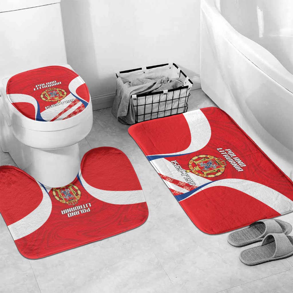 Poland-Lithuania Bathroom Set Heraldic Eagle and Vytis Historical