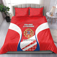 Poland-Lithuania Bedding Set Heraldic Eagle and Vytis Historical