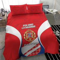 Poland-Lithuania Bedding Set Heraldic Eagle and Vytis Historical
