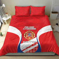 Poland-Lithuania Bedding Set Heraldic Eagle and Vytis Historical
