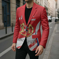 Poland-Lithuania Personalized Blazer Heraldic Eagle and Vytis Historical