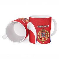 Poland-Lithuania Personalized Ceramic Mug Heraldic Eagle and Vytis Historical