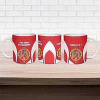 Poland-Lithuania Personalized Ceramic Mug Heraldic Eagle and Vytis Historical