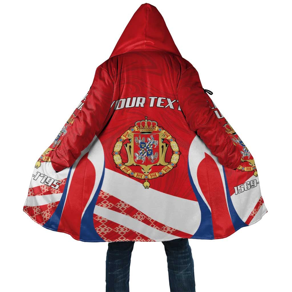 Poland-Lithuania Personalized Cloak Heraldic Eagle and Vytis Historical