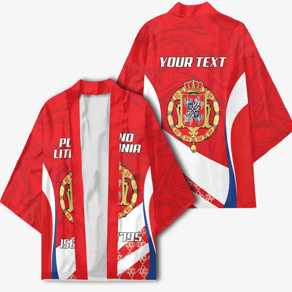 Poland-Lithuania Personalized Kimono Heraldic Eagle and Vytis Historical