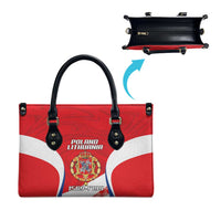 Poland-Lithuania Leather Bag Heraldic Eagle and Vytis Historical