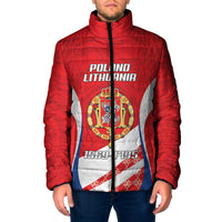 Poland-Lithuania Personalized Padded Jacket Heraldic Eagle and Vytis Historical
