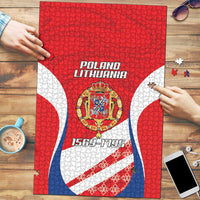Poland-Lithuania Puzzle Heraldic Eagle and Vytis Historical