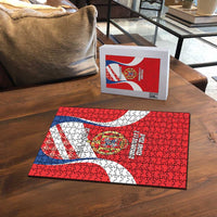 Poland-Lithuania Puzzle Heraldic Eagle and Vytis Historical