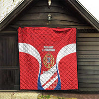 Poland-Lithuania Quilt Heraldic Eagle and Vytis Historical