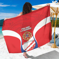 Poland-Lithuania Sarong Heraldic Eagle and Vytis Historical