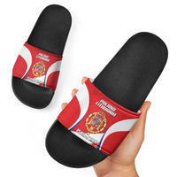 Poland-Lithuania Slide Sandals Heraldic Eagle and Vytis Historical