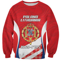 Poland-Lithuania Personalized Sweatshirt Heraldic Eagle and Vytis Historical