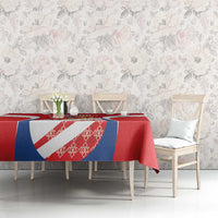 Poland-Lithuania Tablecloth Heraldic Eagle and Vytis Historical