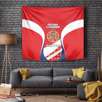 Poland-Lithuania Tapestry Heraldic Eagle and Vytis Historical