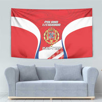 Poland-Lithuania Tapestry Heraldic Eagle and Vytis Historical