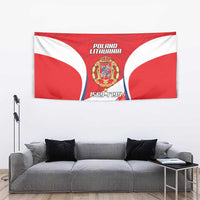 Poland-Lithuania Tapestry Heraldic Eagle and Vytis Historical