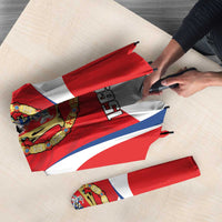 Poland-Lithuania Umbrella Heraldic Eagle and Vytis Historical