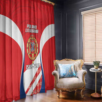 Poland-Lithuania Window Curtain Heraldic Eagle and Vytis Historical