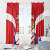 Poland-Lithuania Window Curtain Heraldic Eagle and Vytis Historical