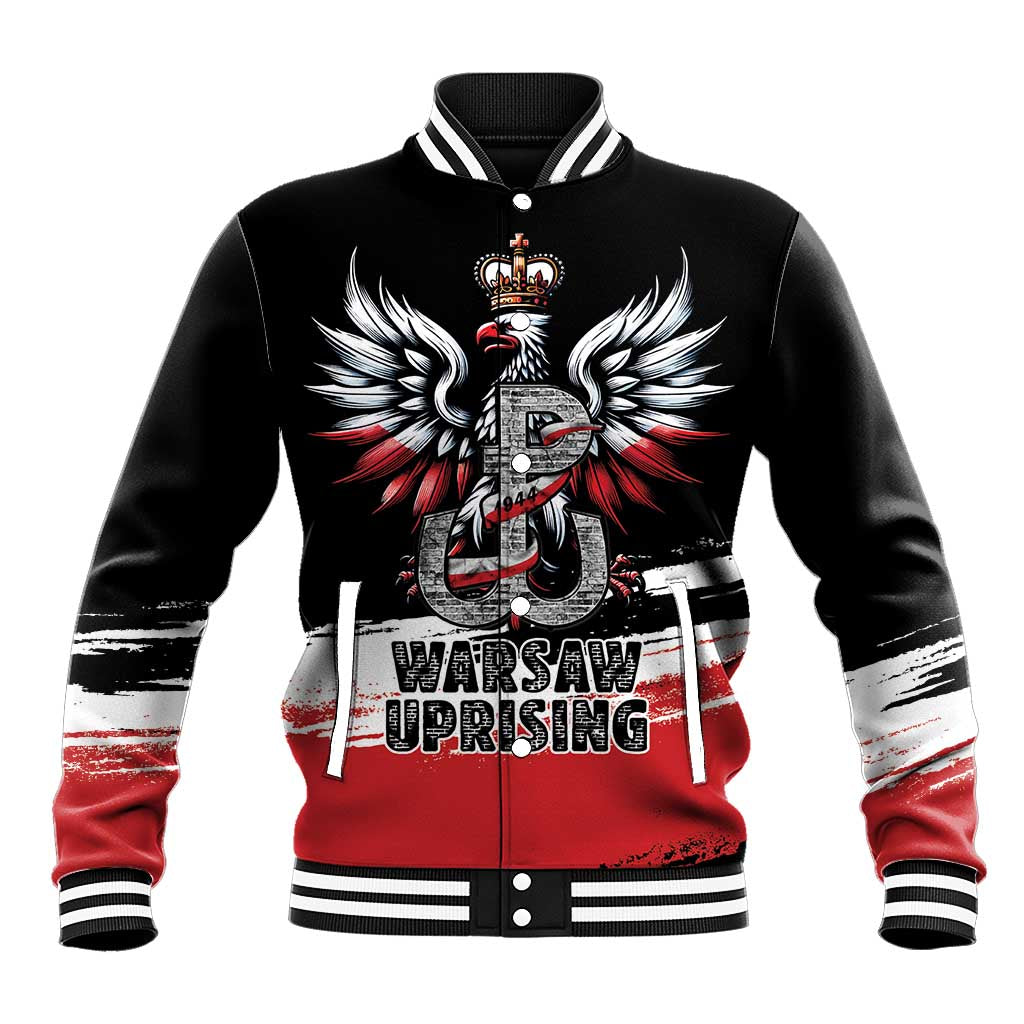 Warsaw Uprising 1944 Baseball Jacket Polska Walczy Kotwica
