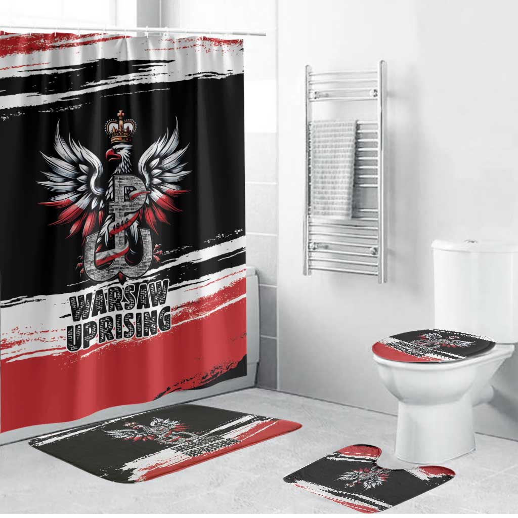 Warsaw Uprising 1944 Bathroom Set Polska Walczy Kotwica