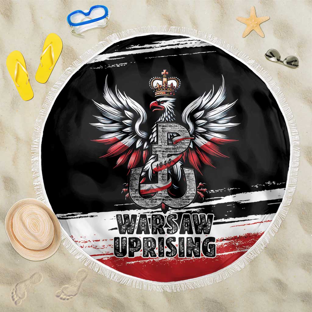 Warsaw Uprising 1944 Beach Blanket Polska Walczy Kotwica