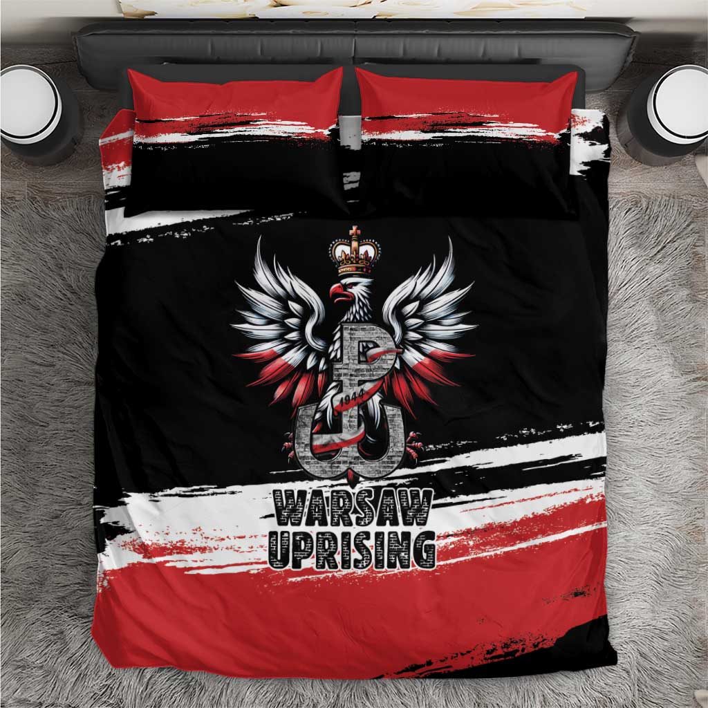 Warsaw Uprising 1944 Bedding Set Polska Walczy Kotwica