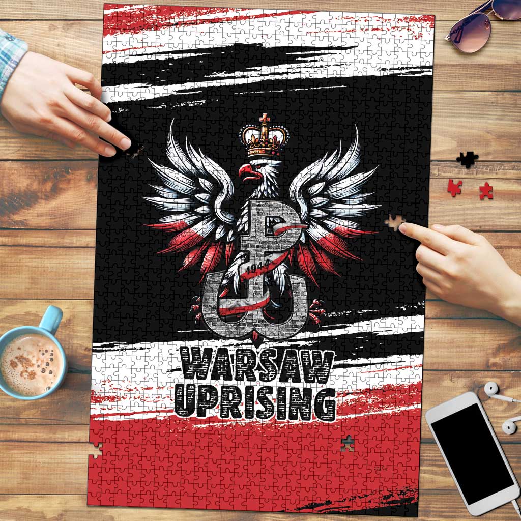 Warsaw Uprising 1944 Puzzle Polska Walczy Kotwica