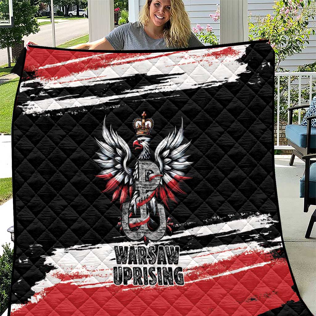 Warsaw Uprising 1944 Quilt Polska Walczy Kotwica
