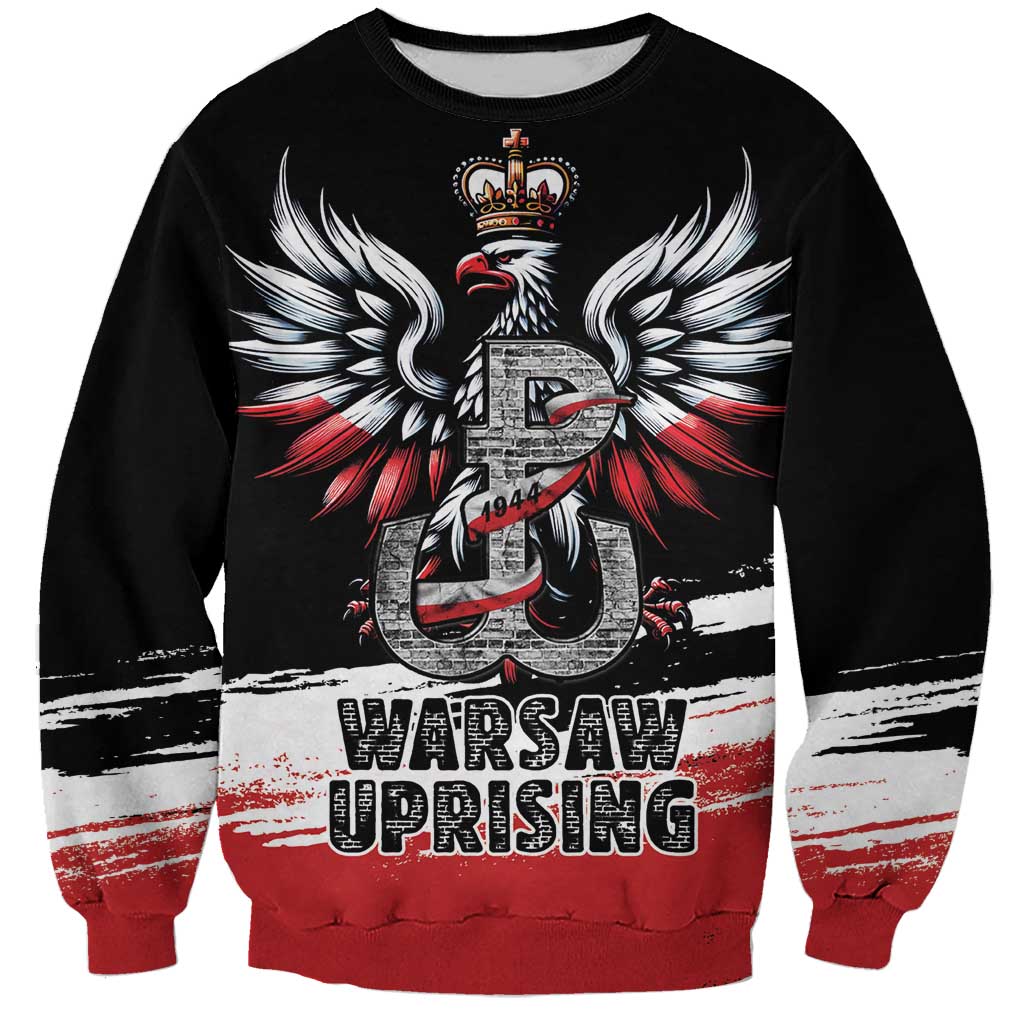 Warsaw Uprising 1944 Sweatshirt Polska Walczy Kotwica