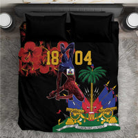 Haiti Negre Marron Bedding Set Libete Egalite Fratenite