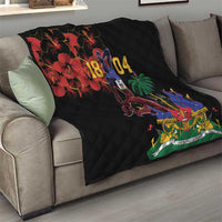 Haiti Negre Marron Quilt Libete Egalite Fratenite